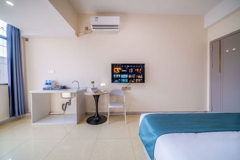 Bedroom 5, Moon Hotel Apartment Guangzhou Baijiang, Guangzhou