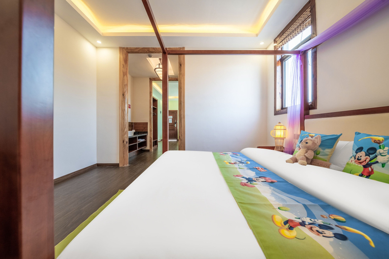Bedroom 2, Shanghai Wanzhen Leisure Village, Shanghai