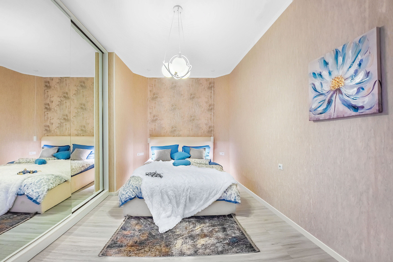 Bedroom 3, HB apartments Aghmashenebeli III, Tbilisi