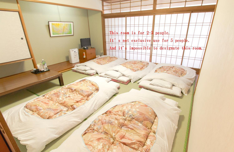 Bedroom 3, Ishicho Hotel, Kyoto