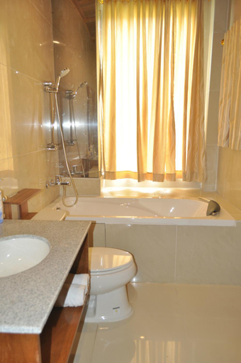 Bathroom 5, Crystal Beach Bali Hotel, Karangasem