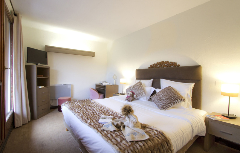Bedroom 3, Odalys Hotel New Solarium, Savoie
