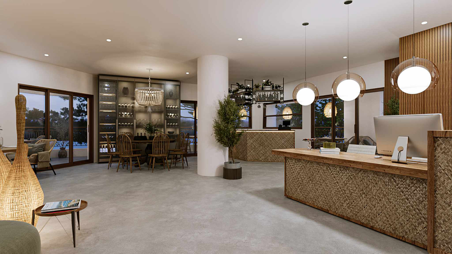Public Area 5, Cretan Seaside Boutique Hotel, Crete