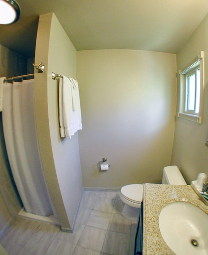 Bathroom 3, Lucia Lodge, Monterey