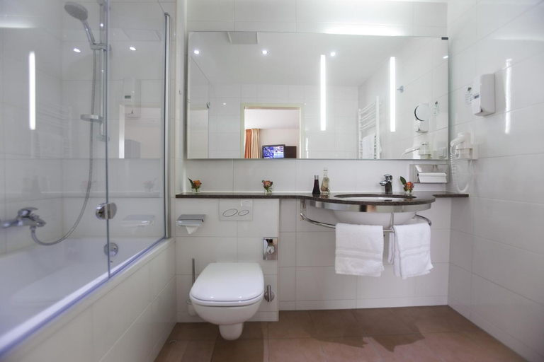 Bathroom 3, Hotel-Restaurant Birkenhof, Main-Kinzig-Kreis