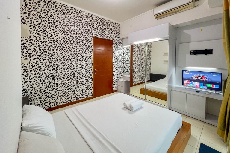 Bedroom 2, Cozy 1BR at Marbella Suites Dago Pakar Bandung Apartment By Travelio, Bandung