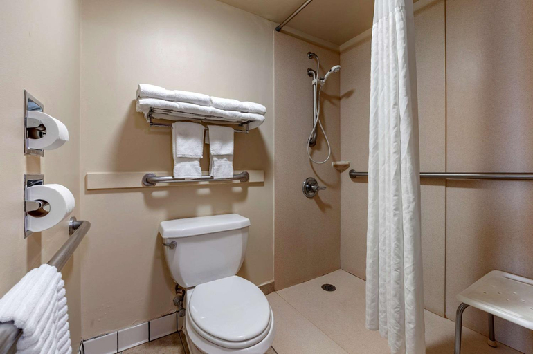 Bathroom, Comfort Inn Cincinnati Northeast, Hamilton
