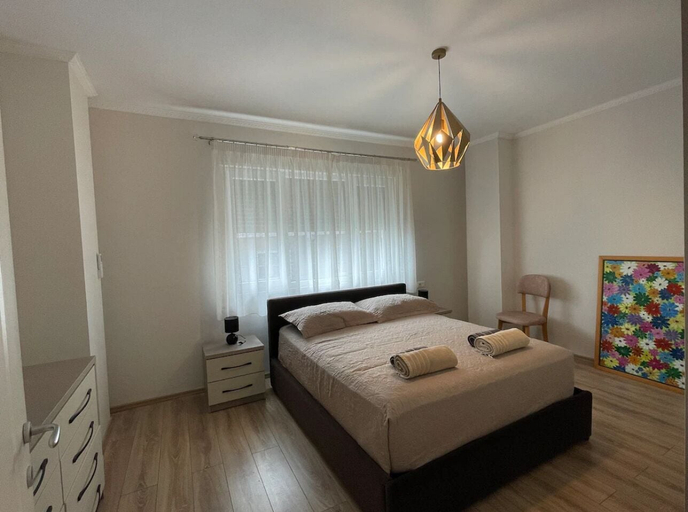Bedroom, Brand New City Center Apartment, Durrësit