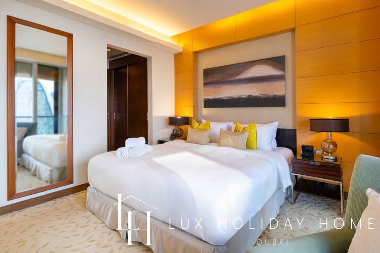 Bedroom 3, LUX | The EMAAR Fashion Avenue Studio, Dubai
