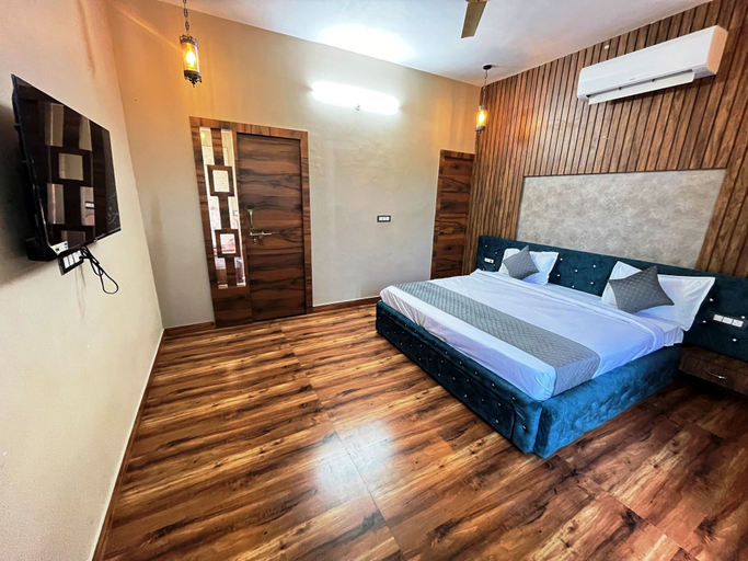 Bedroom 2, GoBravo 2BR Lux Villa wt Pvt Pool Udapur, Udaipur