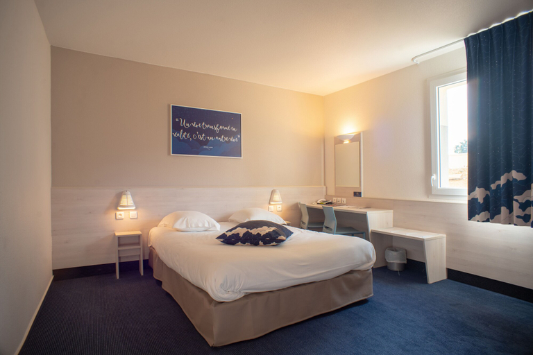 Bedroom 4, ACE Hôtel Rouen Parc des Expositions, Seine-Maritime