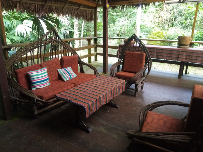 Reception, Inotawa Lodge, Tambopata