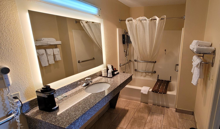 Bathroom 4, Quality Inn Ashburn, Turner