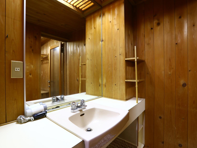 Bathroom 4, Nozawa Onsen Sennin Buro No Yado Tokiwaya Ryokan, Nozawaonsen