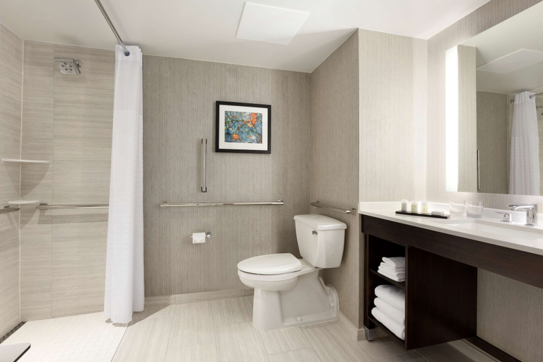 Bathroom 3, Embassy Suites by Hilton Chicago Lombard Oak Brook, Dupage