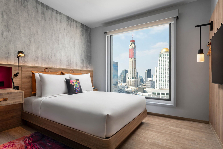Bedroom 3, Moxy Bangkok Ratchaprasong, Ratchathewi