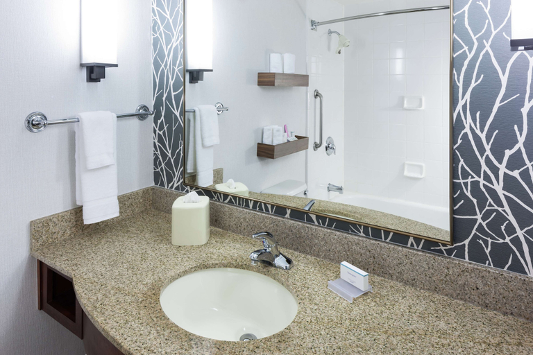 Bathroom 5, Hilton Garden Inn Sacramento/South Natomas, Sacramento