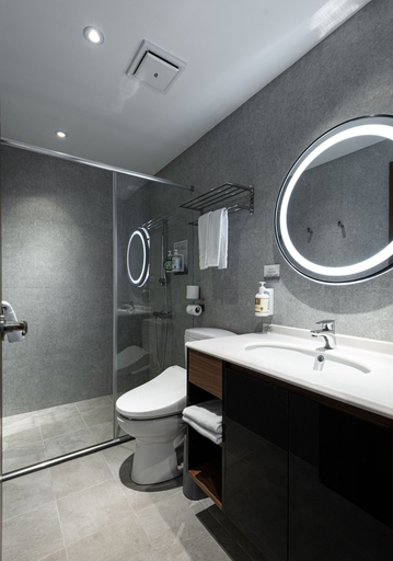 Bathroom 4, Hotel Euphemia, Taichung