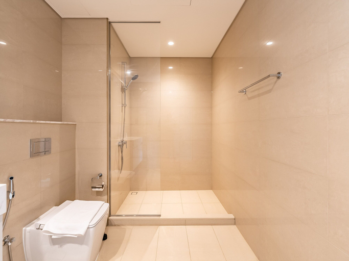 Bathroom, Eloquent Upscale with Breathtaking Burj, Dubai