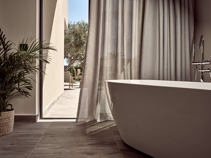 Bathroom 5, Numo Ierapetra Beach Resort Crete, Curio Collection Hilton, Crete
