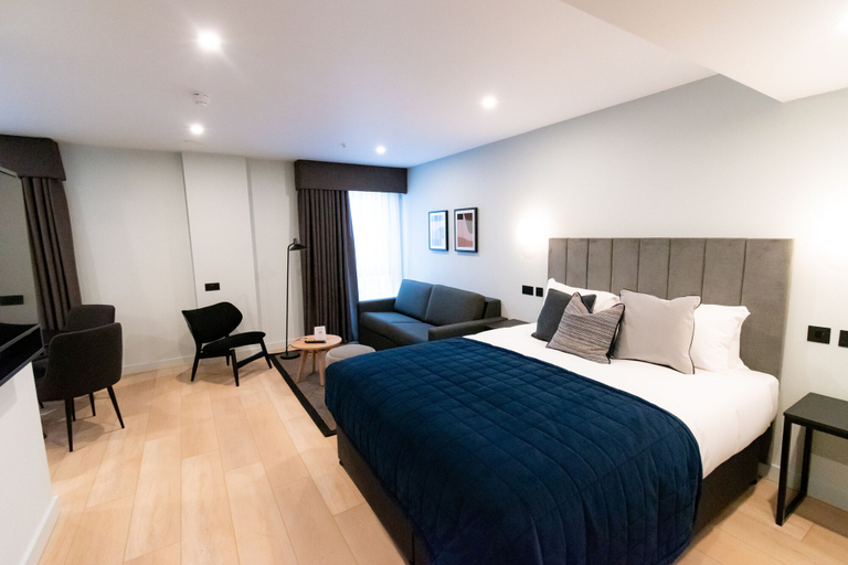 Bedroom 2, Aparthotel Birmingham, Birmingham