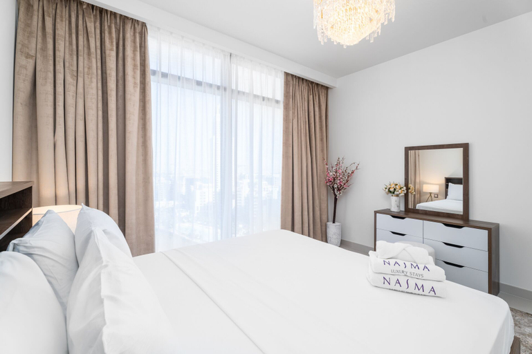 Bedroom 2, Nasma Luxury Stays - The Cove Building 1, Dubai