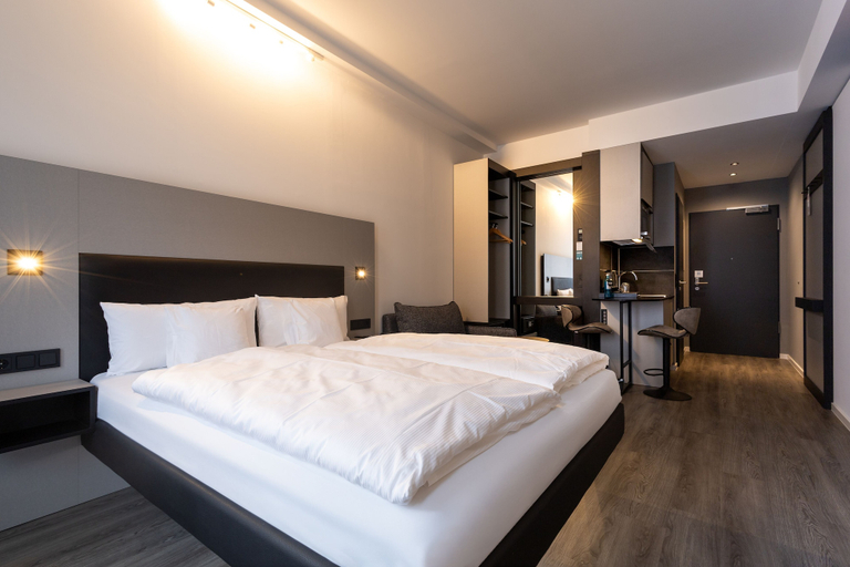 Bedroom 4, GINN Apartment-Hotel Stuttgart Esslingen, Esslingen