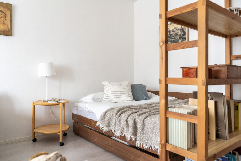 Bedroom 3, Studio Apartment in Katajanokka, Uusimaa