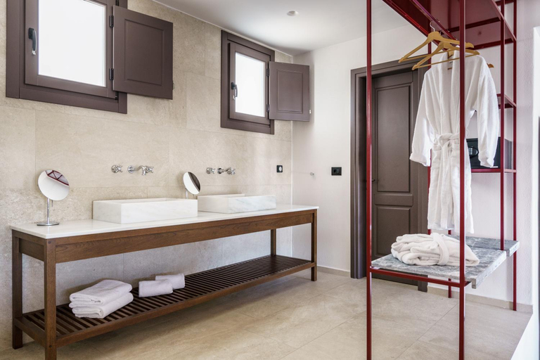 Bathroom 5, Pelican Bay Art Hotel, South Aegean