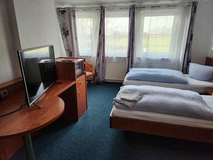 Bedroom 3, Hotel Heidekrug, Pinneberg