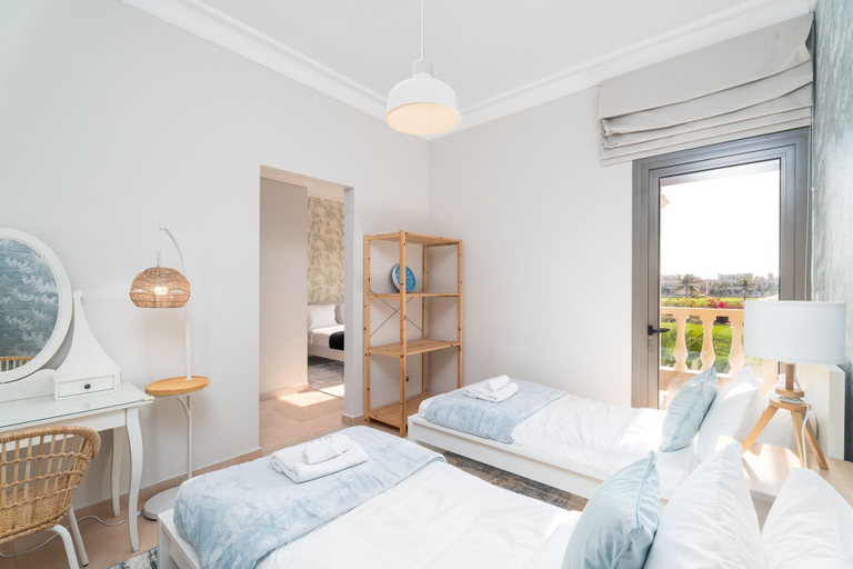 Bedroom 3, Nasma Holiday Homes - Al Hamra Village, Ras Al Khaimah