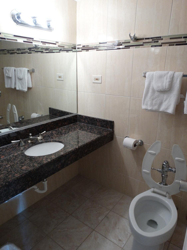Bathroom 5, Colony Motel, Cook