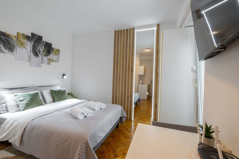 Bedroom 3, Old Town Rooms, Novi Sad