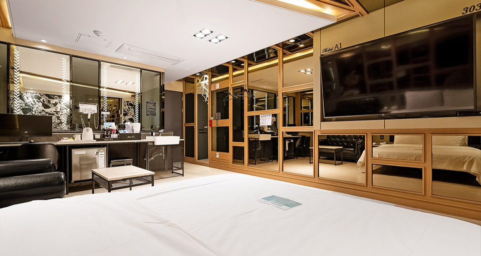 Bedroom 2, Pohang A1 Hotel Yeongildae Branch, Pohang
