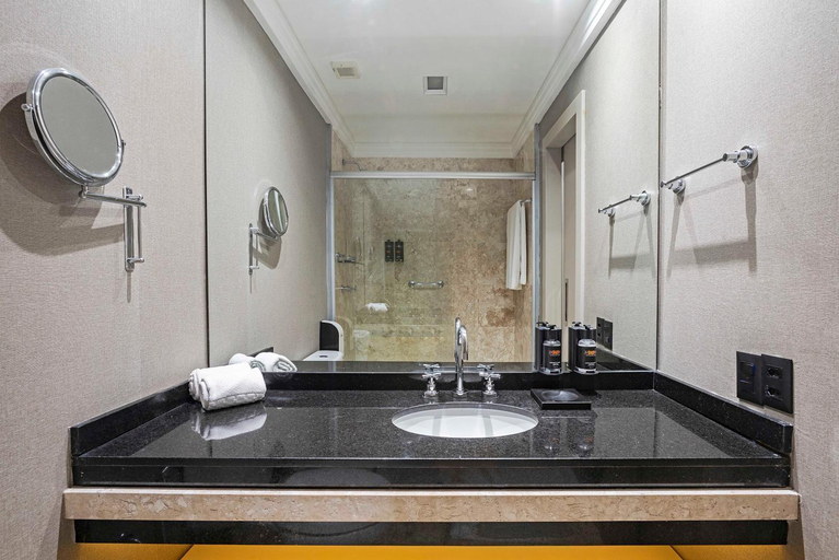 Bathroom 4, FULL JAZZ by Slaviero Hoteis, Curitiba