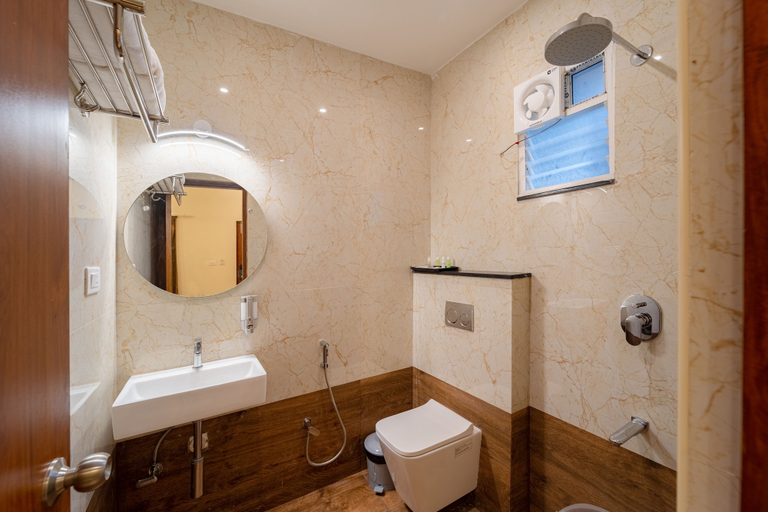 Bathroom 3, Welcome Grand Residency, Puducherry