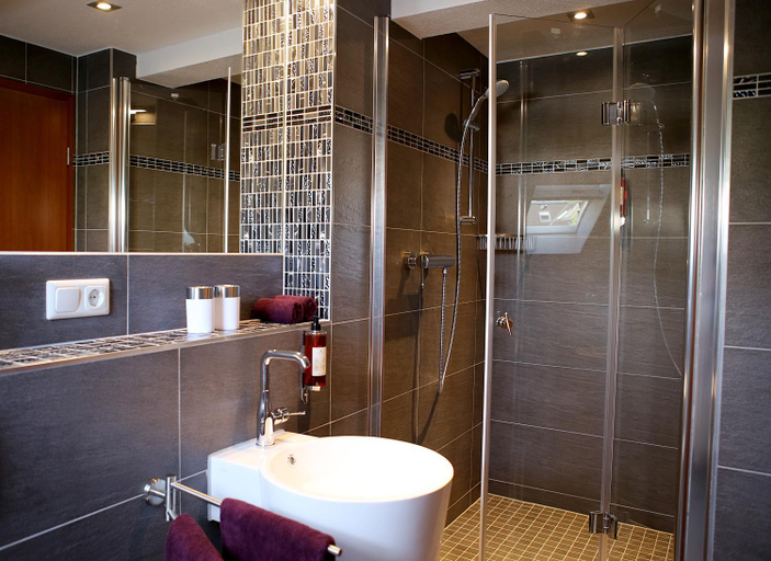 Bathroom 2, Hotel Rothkamp, Rhein-Erft-Kreis