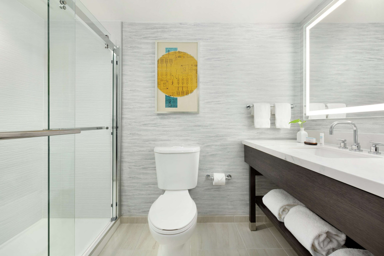 Bathroom 4, Embassy Suites by Hilton Milpitas Silicon Valley, Santa Clara