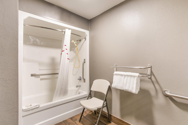 Bathroom 5, Red Roof Inn & Suites Athens, AL, Limestone