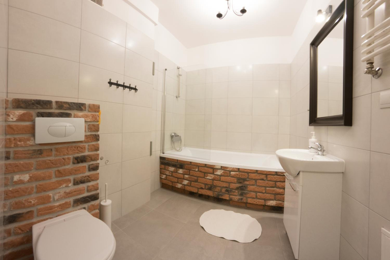 Bathroom 4, Fresh Apartments, Kraków City