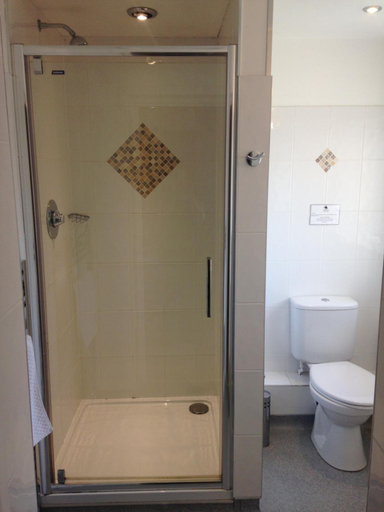 Bathroom 2, The Elephant & Castle Hotel, Powys