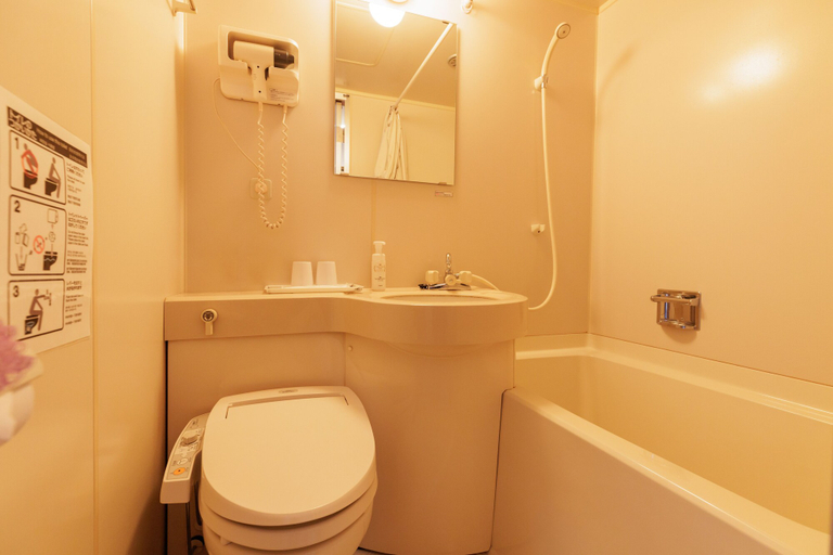 Bathroom 4, Ashibetsu Onsen Starlight Hotel, Ashibetsu
