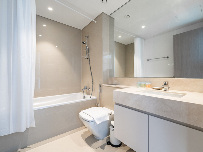 Bathroom 3, The Elevated Abode 1BHK Apt in Downtown, Dubai