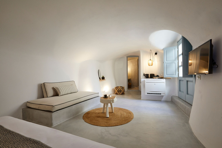 Bedroom 3, Arxegono Cave Houses Santorini, South Aegean