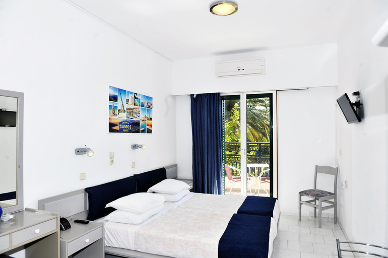 Bedroom 3, Anna Studios, North Aegean