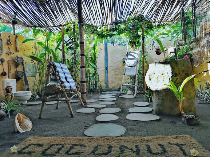 Bathroom 4, Coconut Garden Beach Resort, Sikka