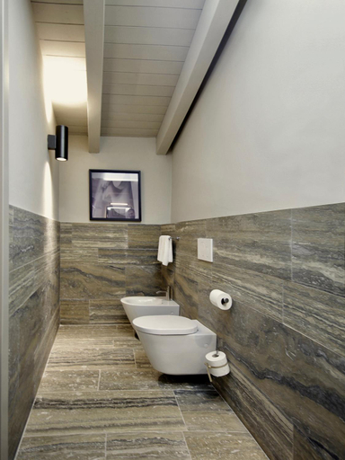 Bathroom 5, Podere Castel Merlo Resort, Bergamo