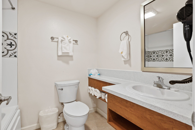 Bathroom 4, Brookhurst Plaza Inn, Orange