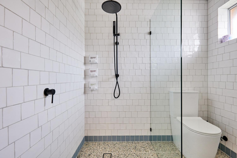 Bathroom 5, The Blue Water Motel, Tweed Heads