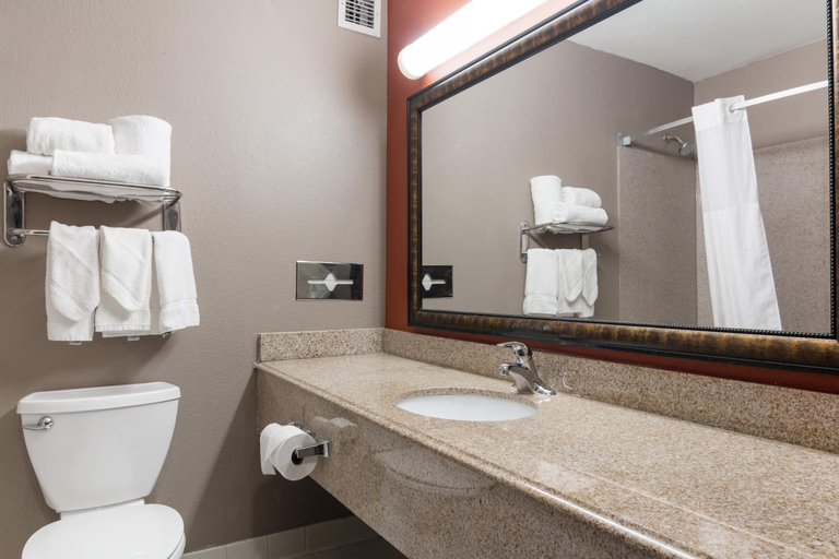 Bathroom 3, Ramada Inn Conference Center Bossier City, Bossier